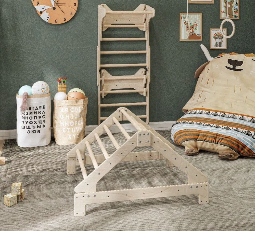 Complesso Sportivo in Legno per Bambini