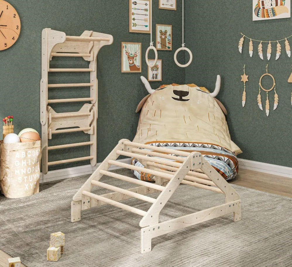 Complesso Sportivo in Legno per Bambini