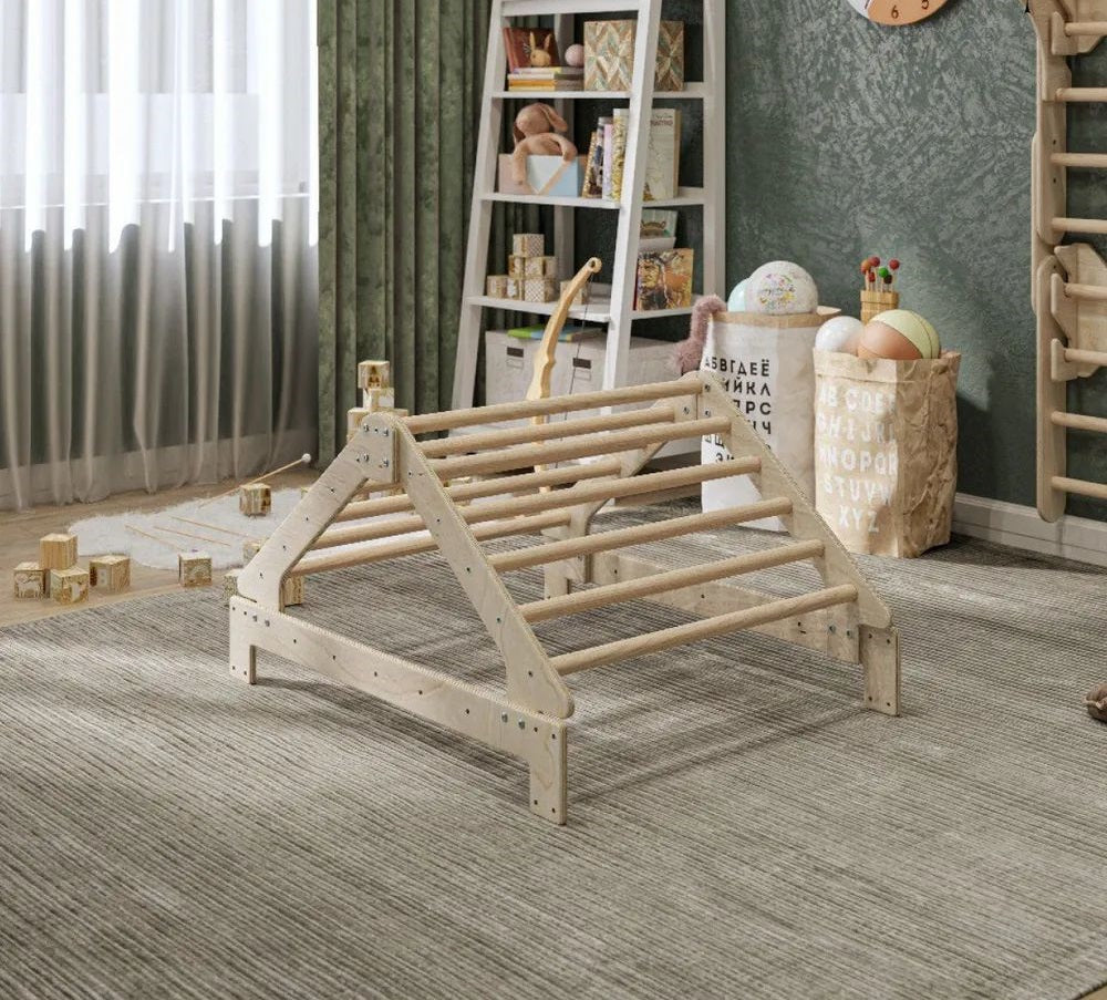 Complesso Sportivo in Legno per Bambini