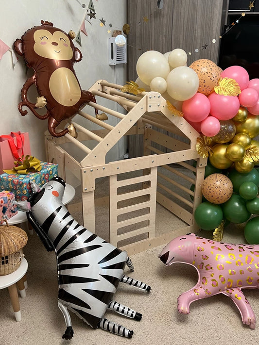 Complesso Sportivo in Legno per Bambini