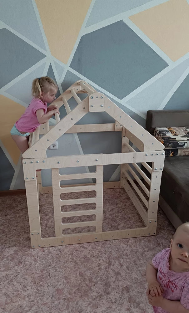 Complesso Sportivo in Legno per Bambini