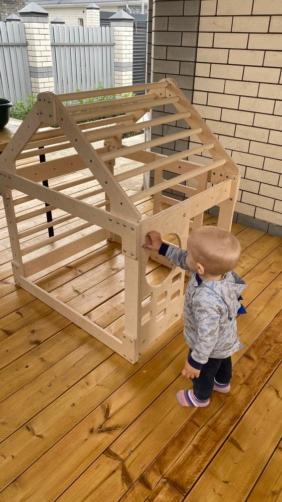 Complesso Sportivo in Legno per Bambini
