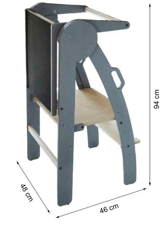 Torre degli aiuti Montessori pieghevole
